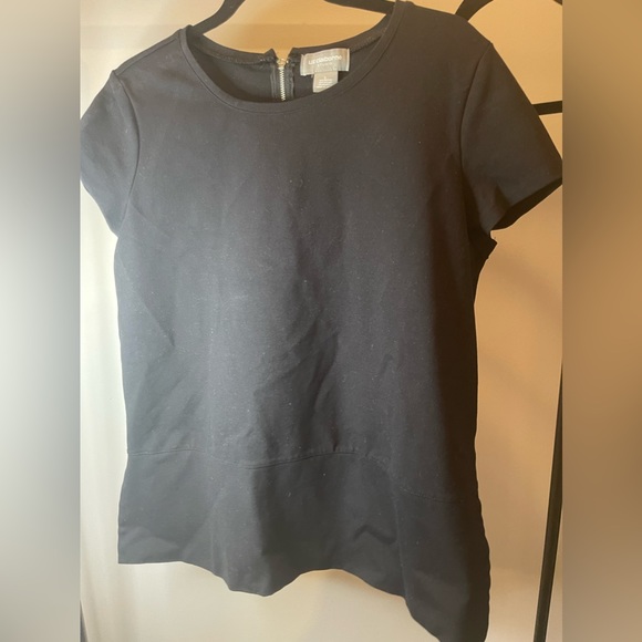 Liz Claiborne Studio Black top size Large - Picture 8 of 8